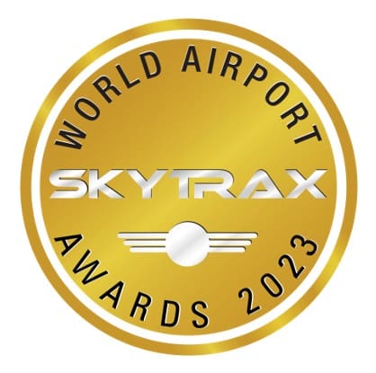 skytrax world airport awards 2023 logo